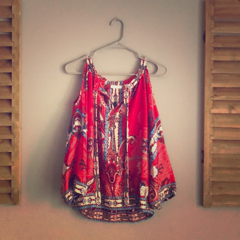 Patterned Blouse